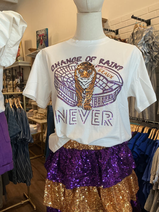 Chance of Rain Sequin T- Shirt