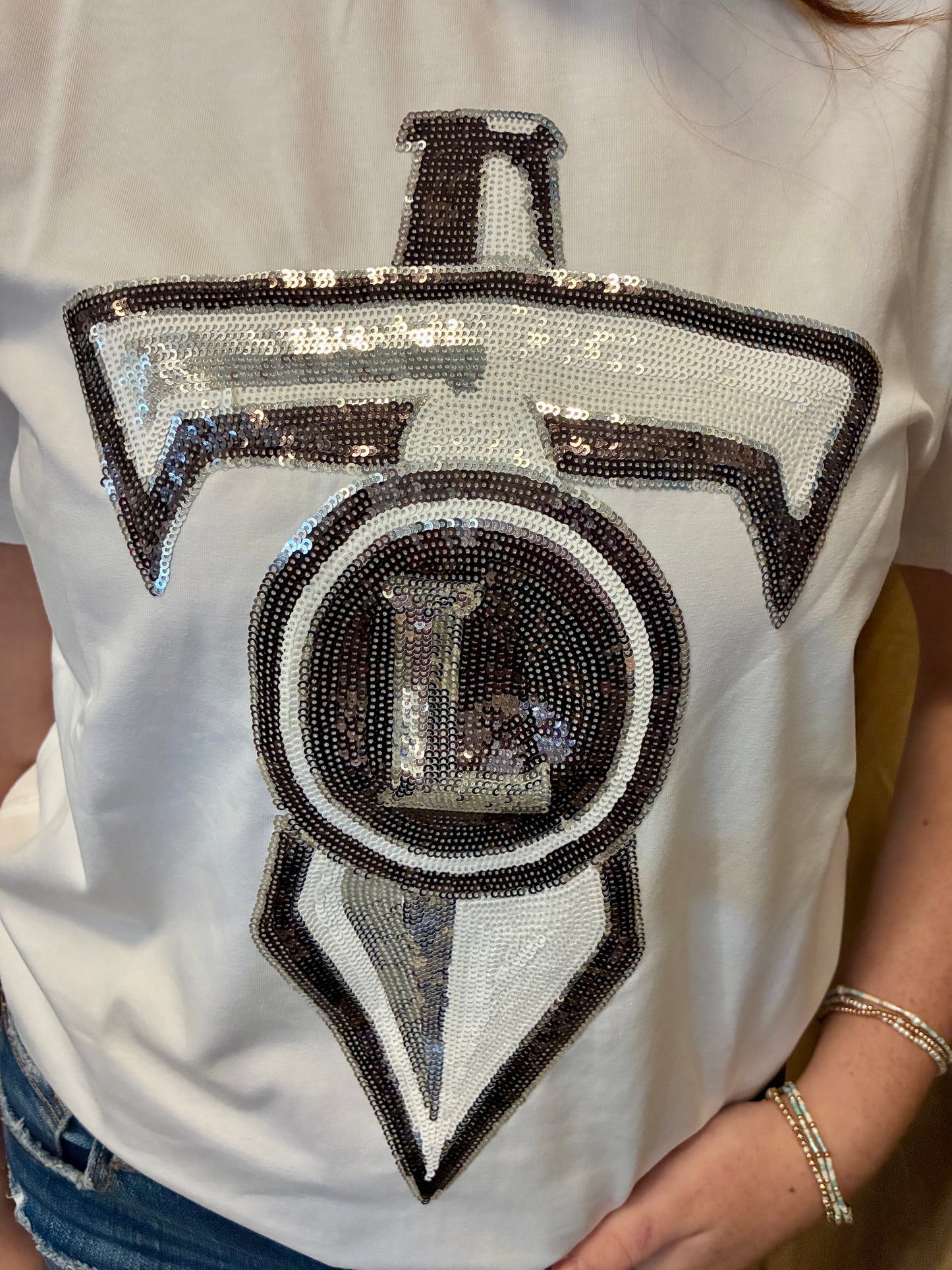 Titans Sword Sequined Shirt