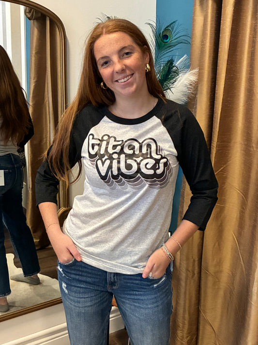 Titan Vibes 3/4 Length T shirt