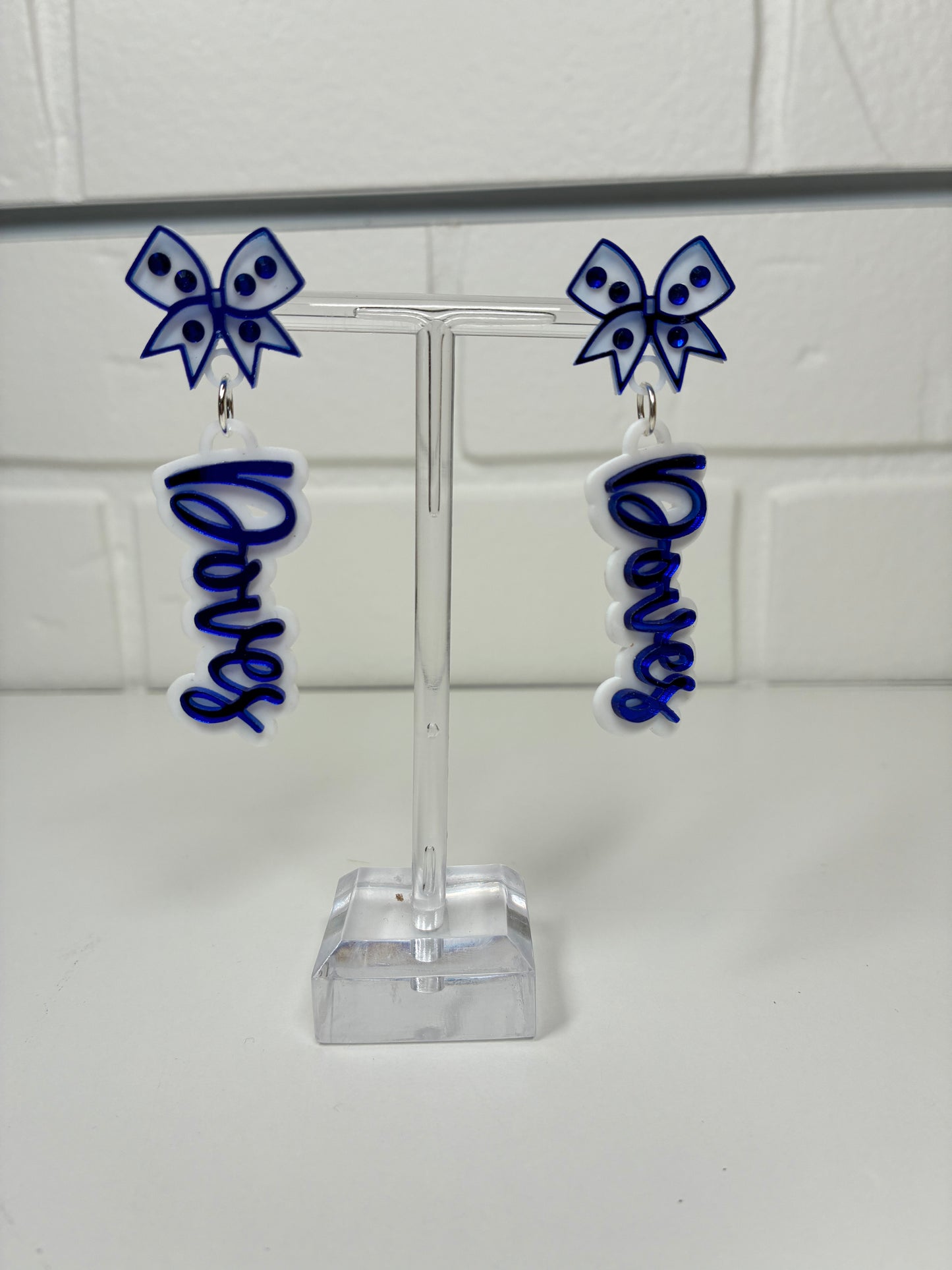 SSA Doves Dangle Earrings