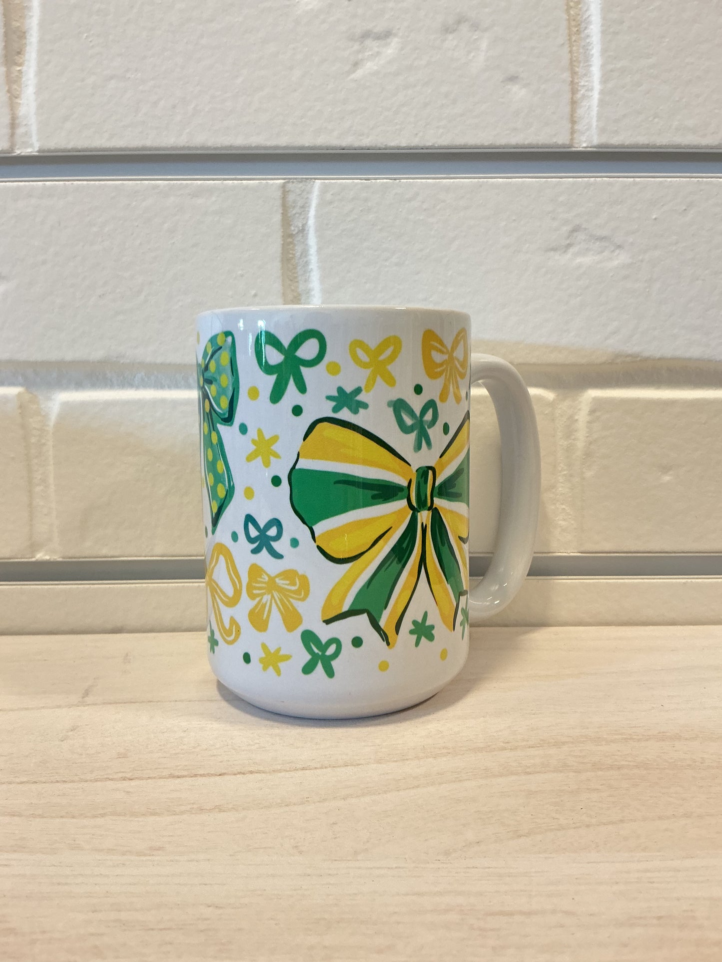 Southeastern School Spirit Bow Coffee Mugs