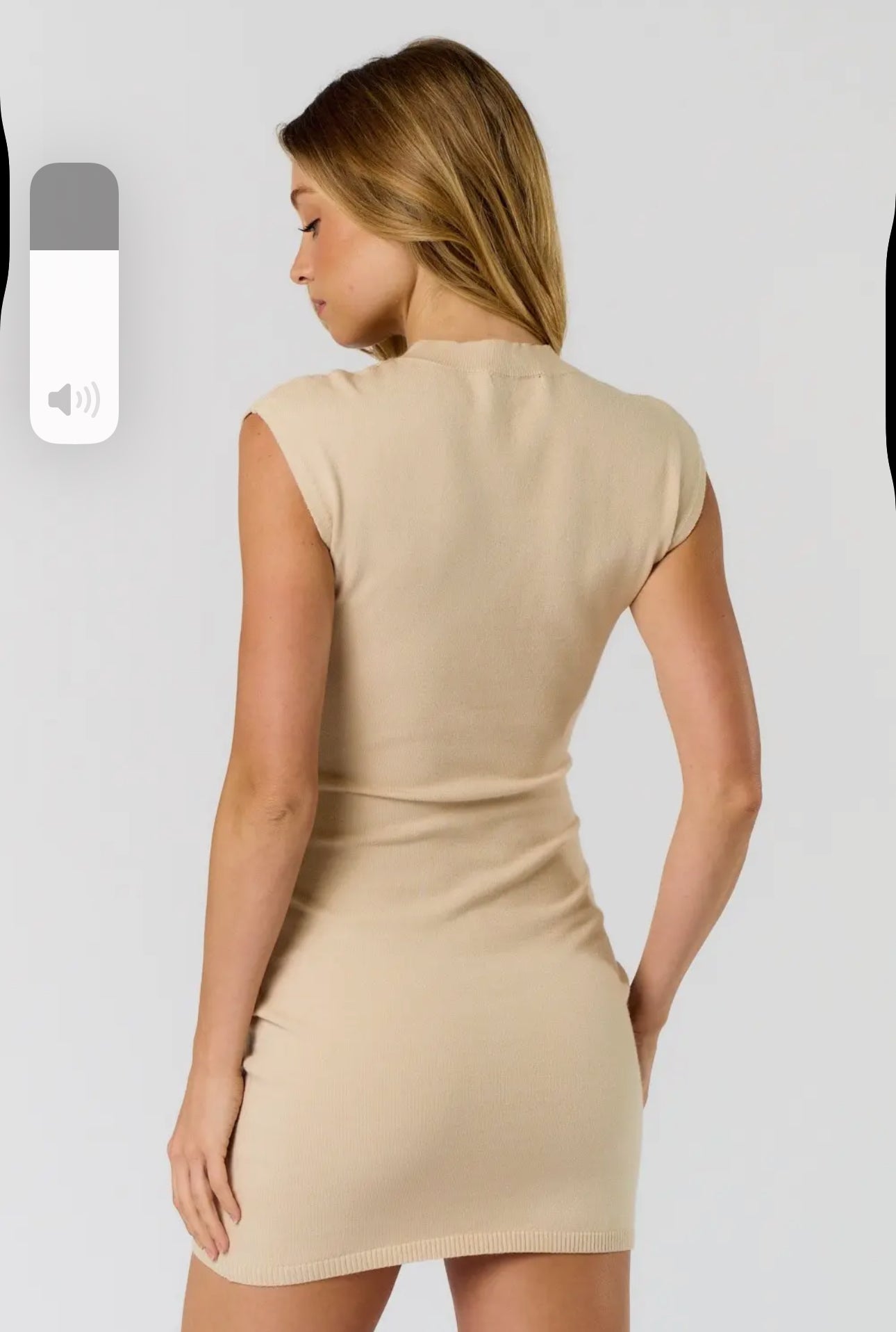 Cc Tan sweater dress