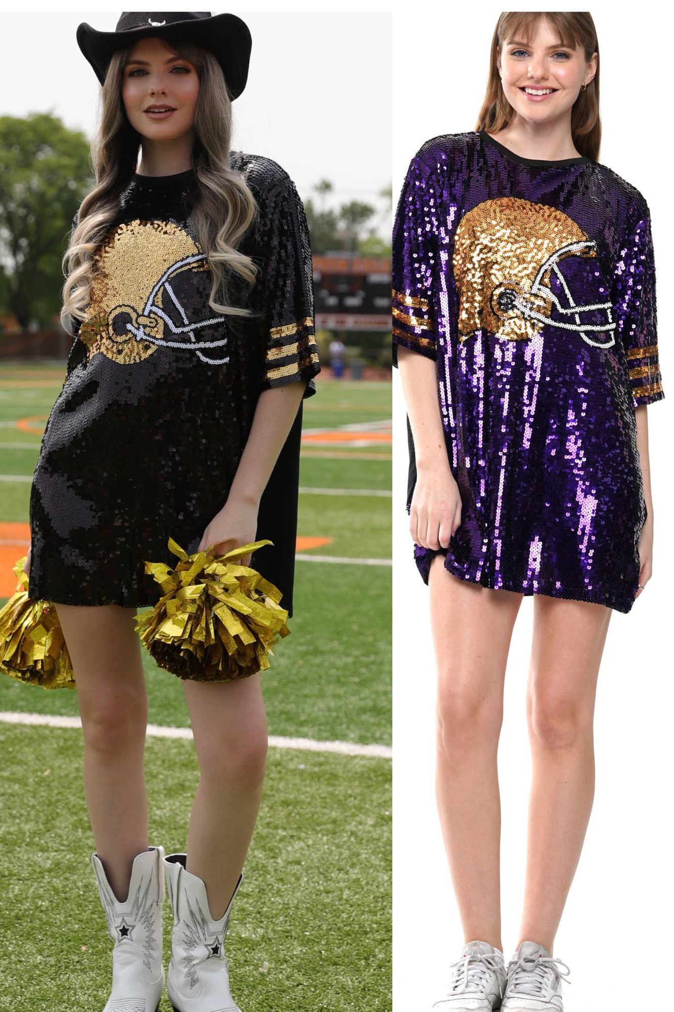 Football Sequin Dress - 2 options