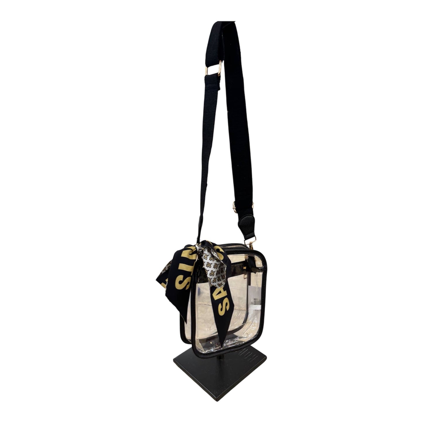 Silk Saints Fleur De Lis Twilly Scarf