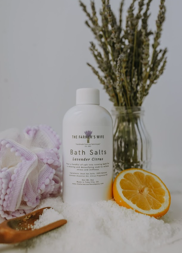 Lavender Citrus Bath Salts