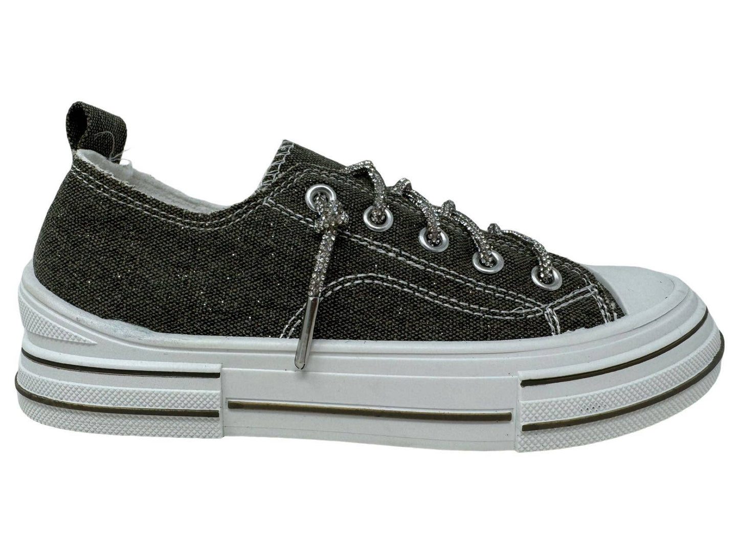 Aman Sparkle Our # 1 selling sneaker in an updated sparkle