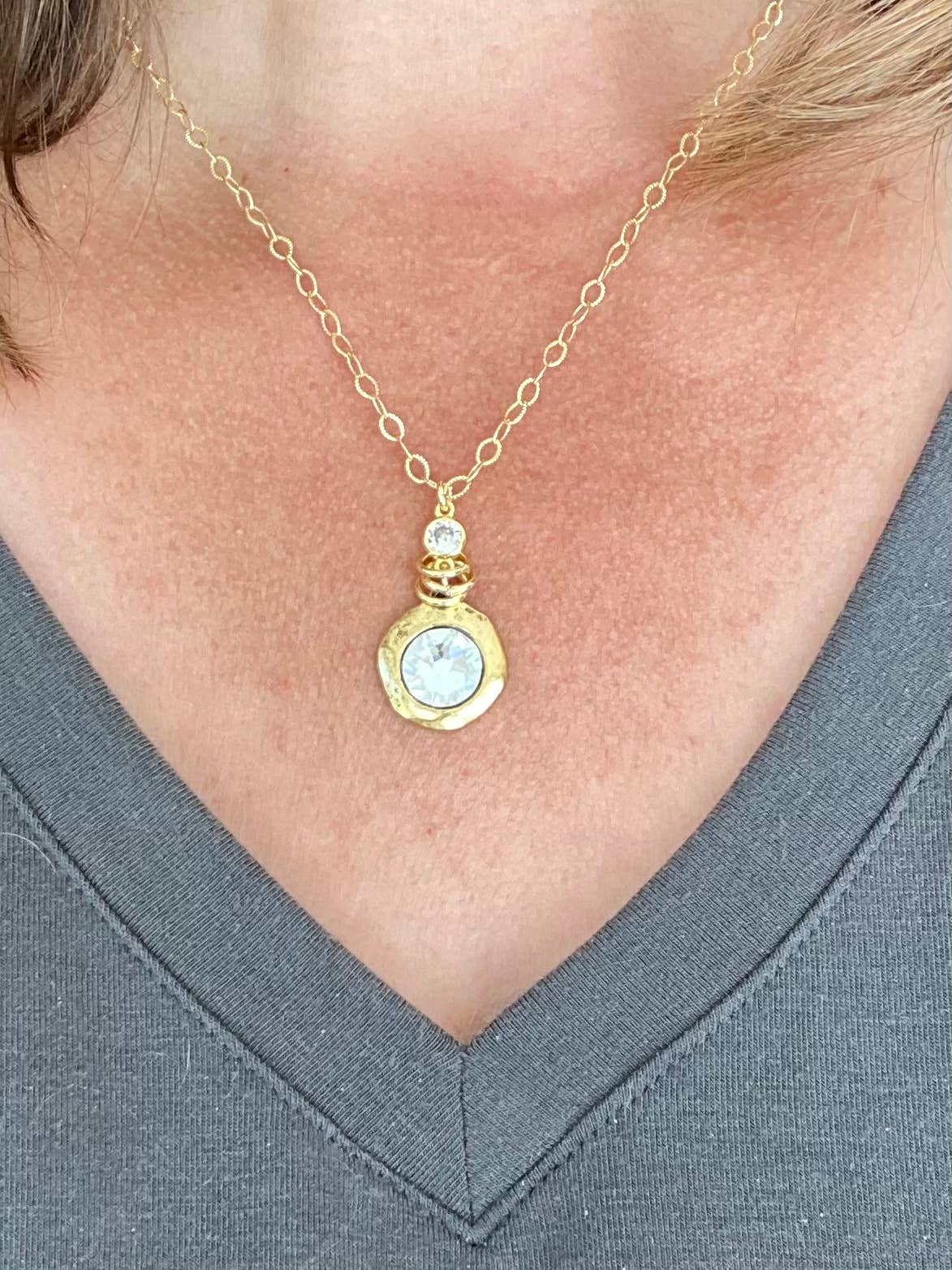 Swarovski Crystal necklace 20”