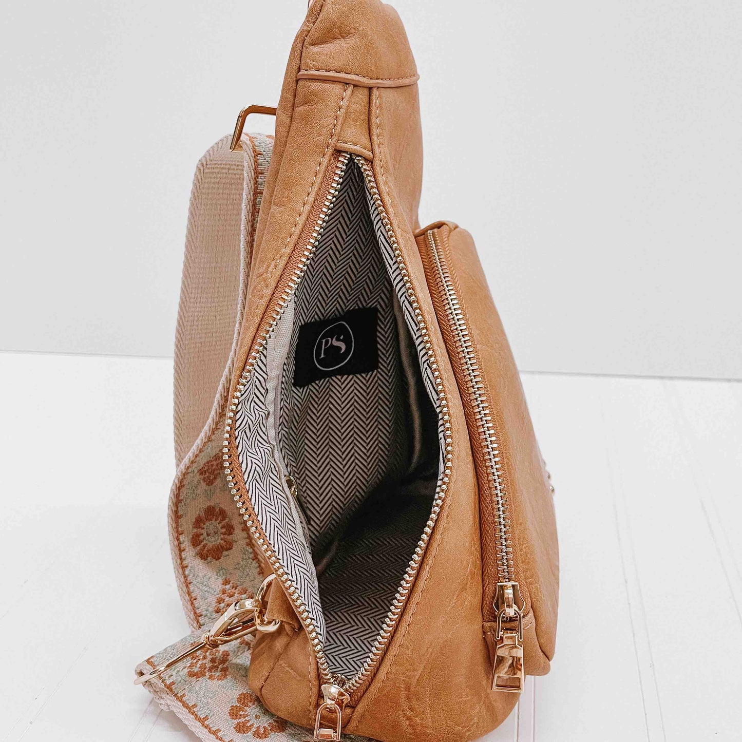 Caramel Austin Sling Bag
