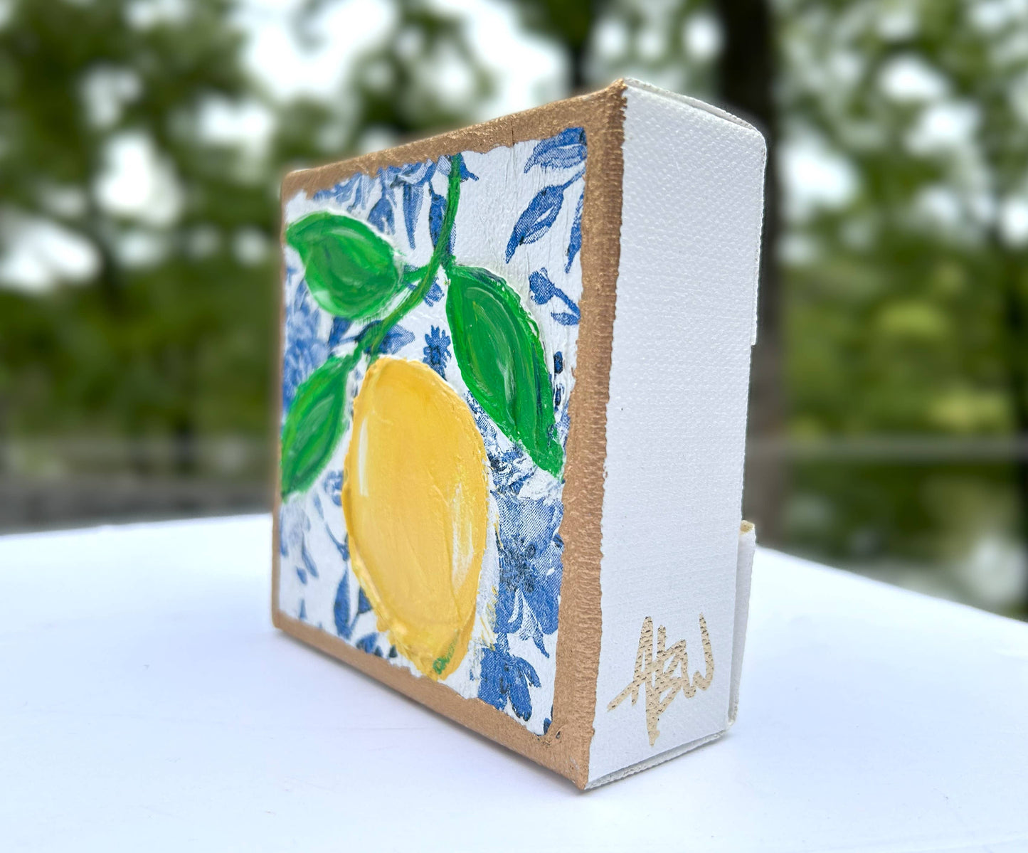 Chinoiserie Art Minis | Lemon