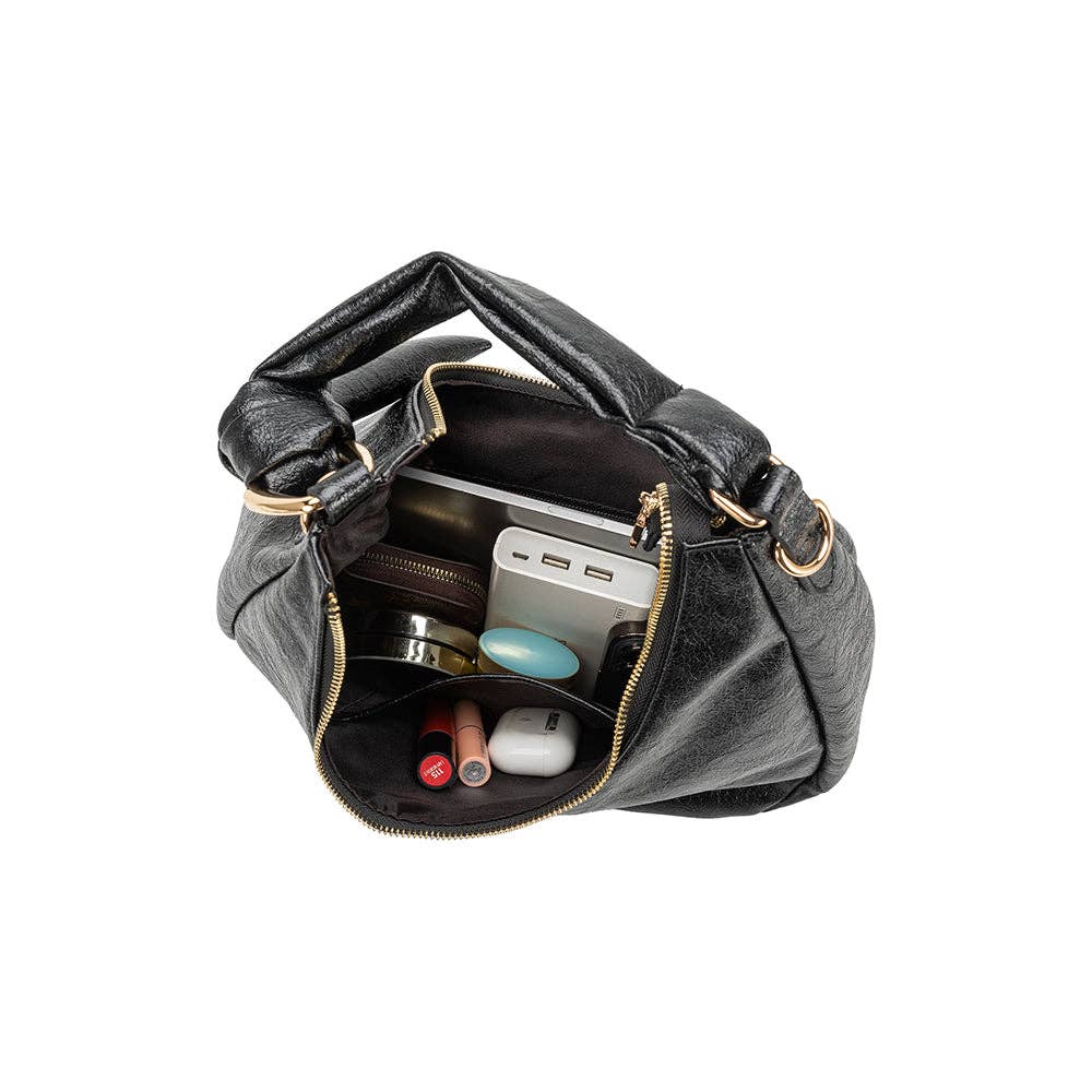 Lilie Green Recycled Vegan Shoulder Bag