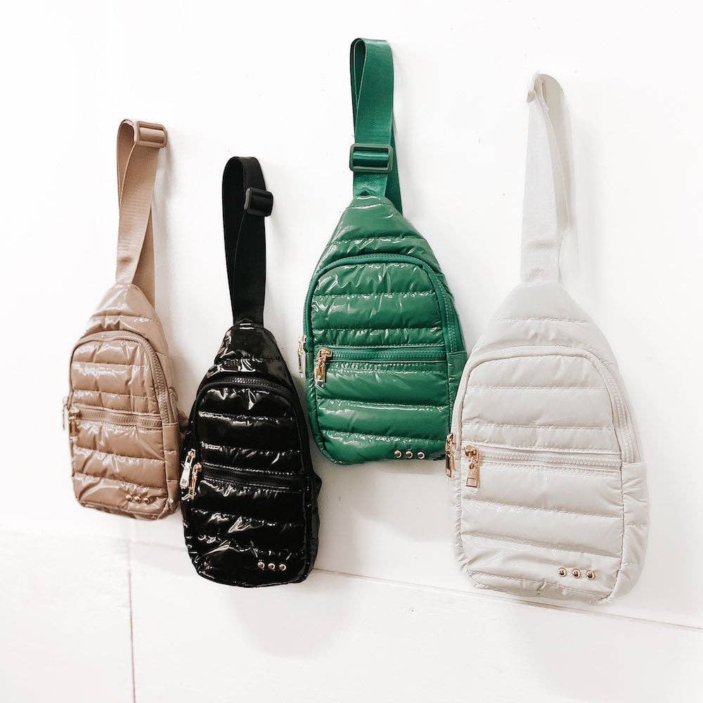 Green Sonali Sling Bag
