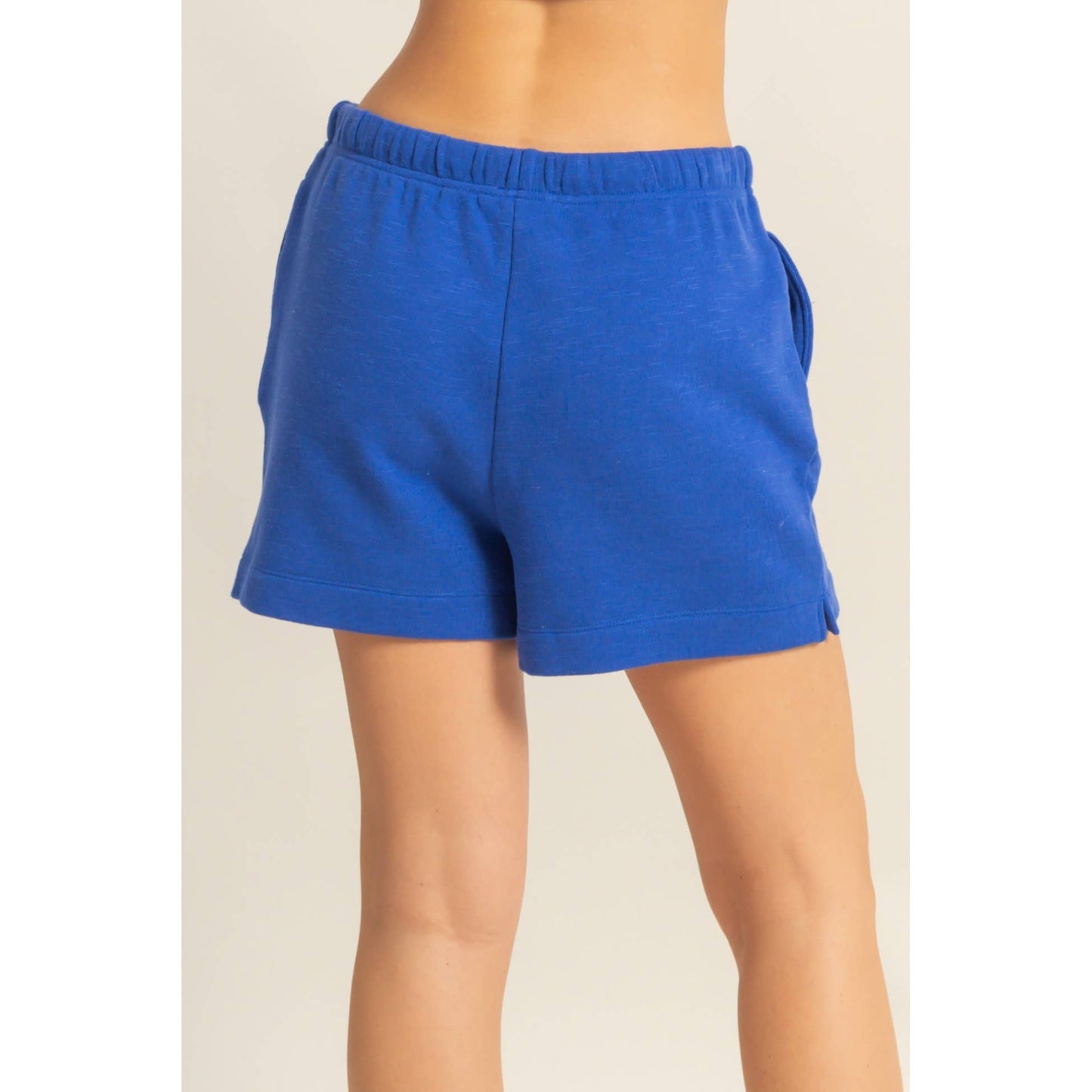 Cobalt Flowy Shorts