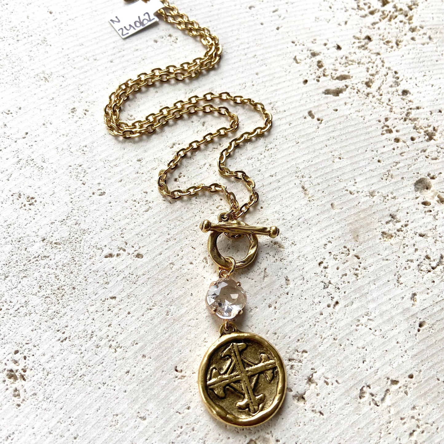 Serenity prayer necklace