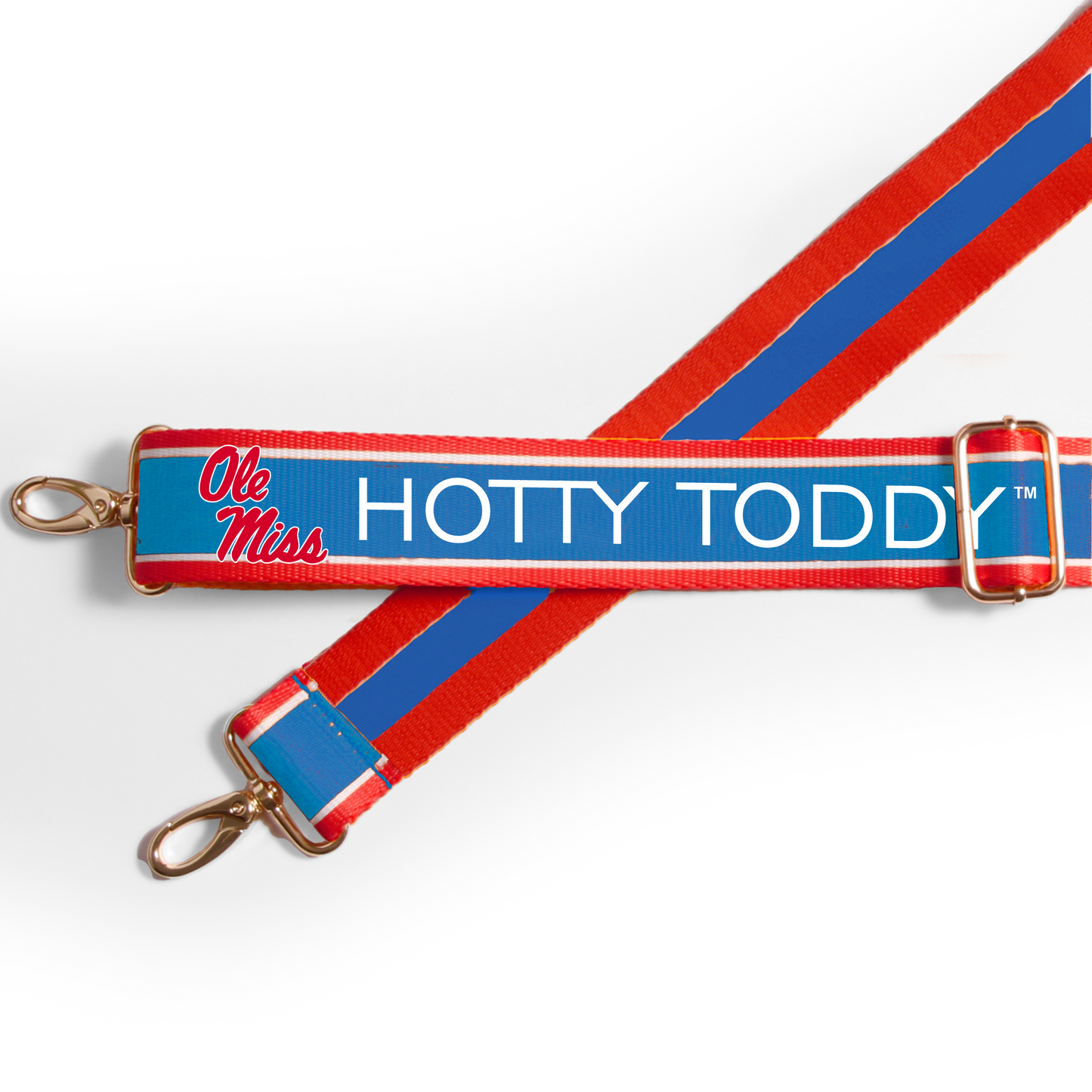Patterned Shoulder Strap 1.5"- Ole Miss