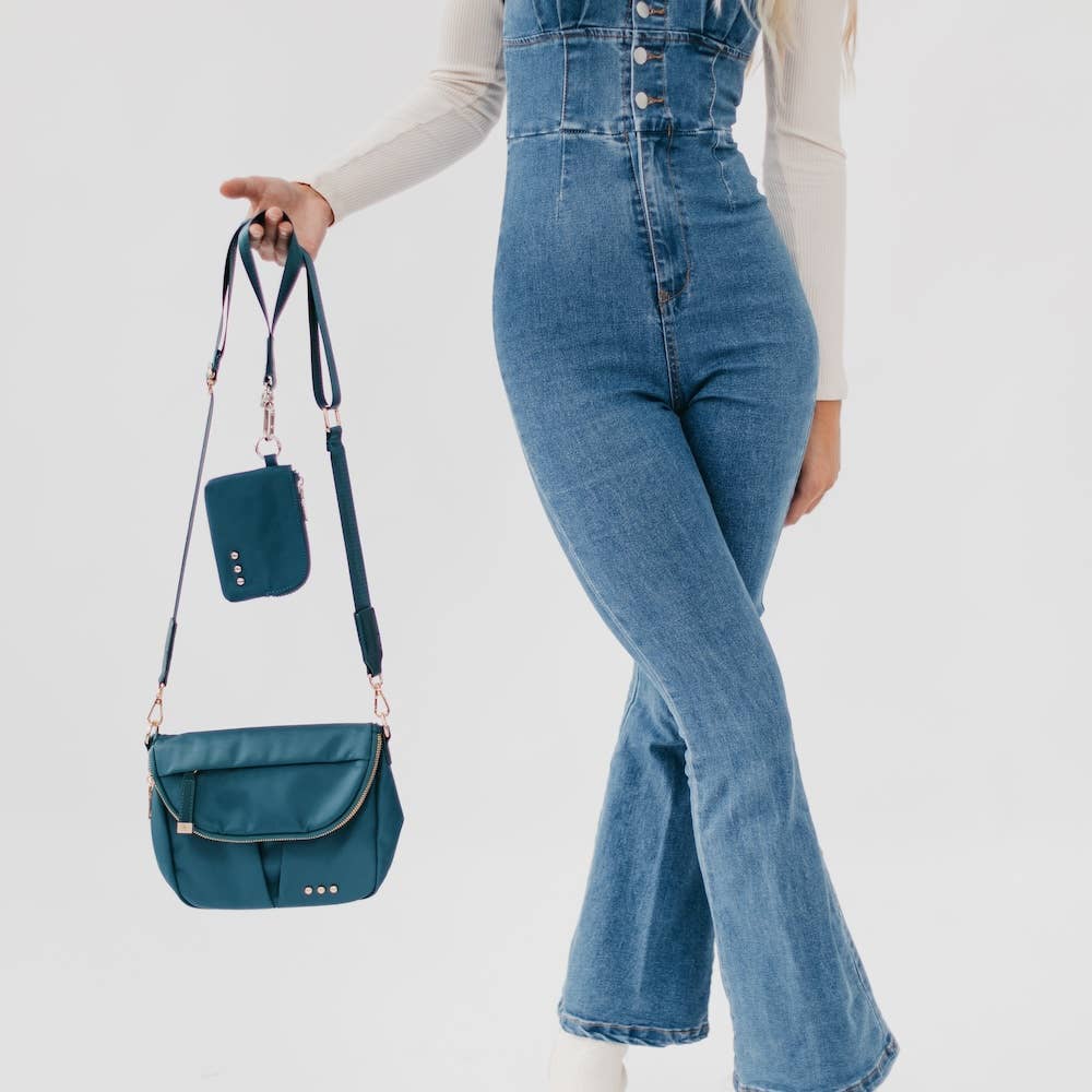 Teal Tilly Cross bag