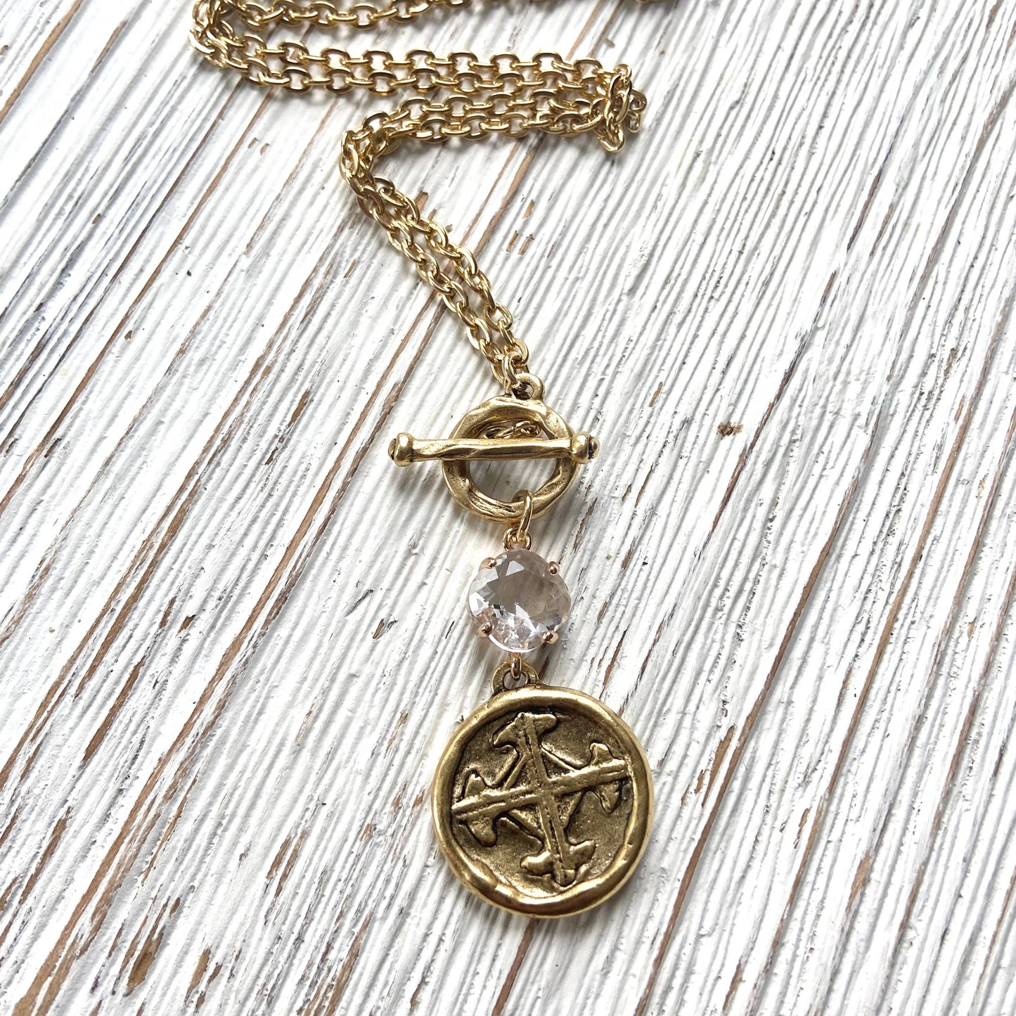 Serenity prayer necklace