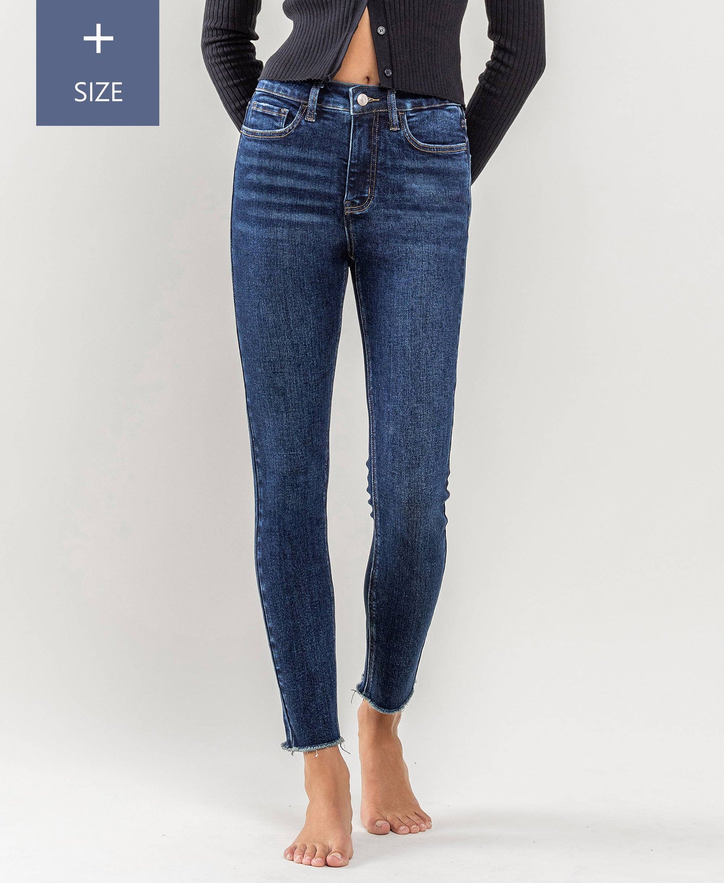High Rise Skinny Jeans -Curvy