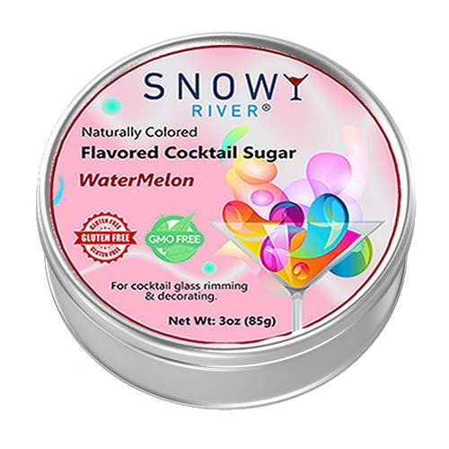 Snowy River Watermelon Flavored Cocktail Sugar (1x3oz)