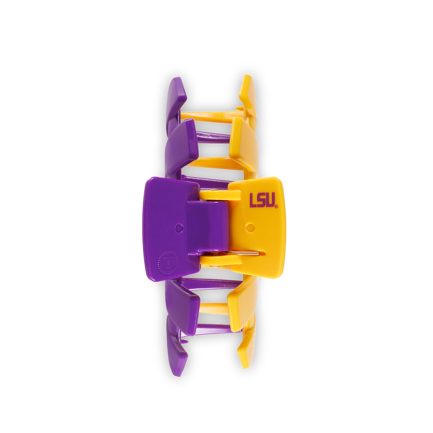 LSU Medium Teletie Brand Classic Hair Clip