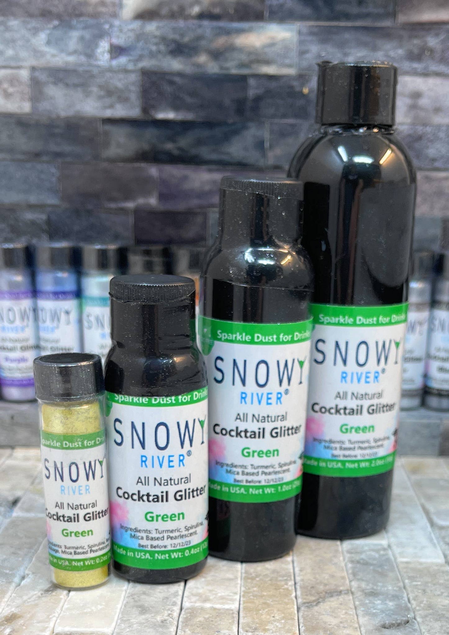 Snowy River Cocktail Glitter Green (1x4g)