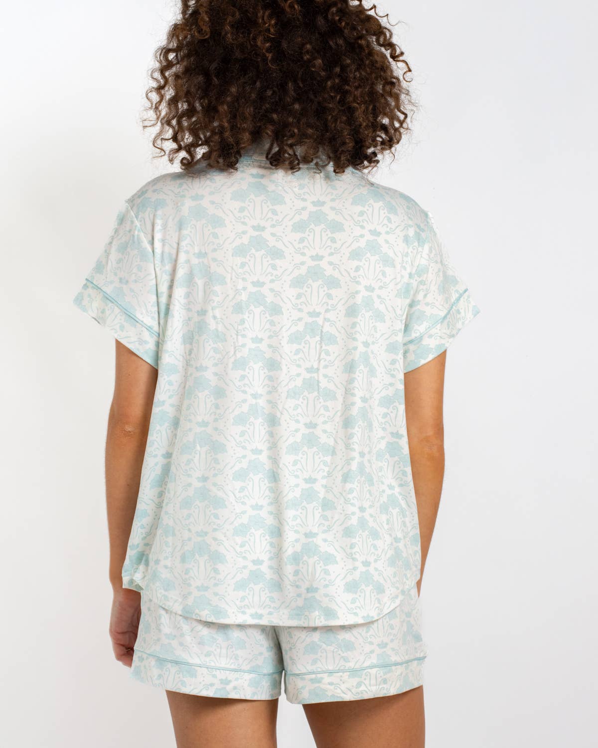 Royal Turnbridge Short Sleeve Sleep Set w shorts