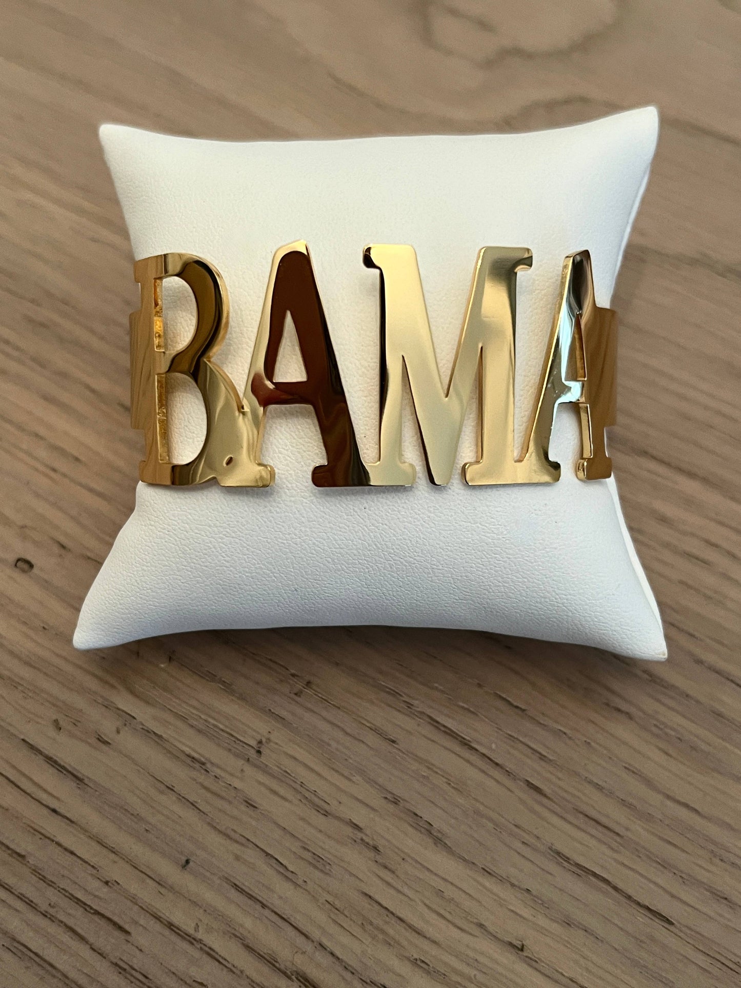 NEW! BAMA Bangle Bracelets Tarnish Resistant All Caps -