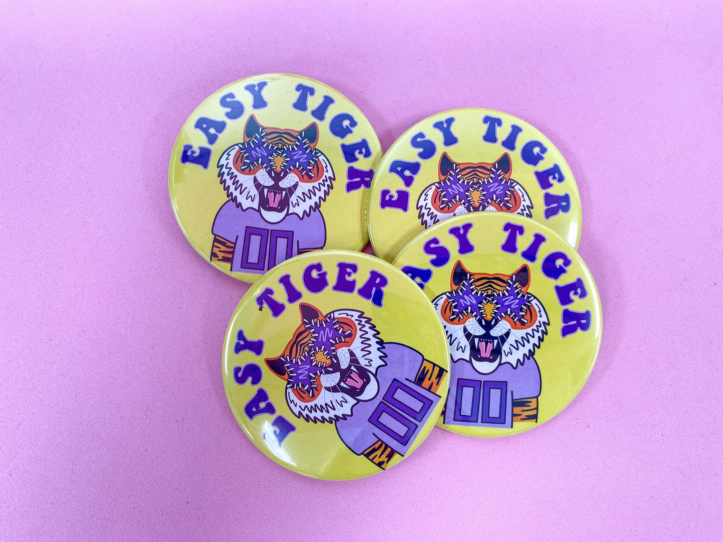 Easy Tiger Button