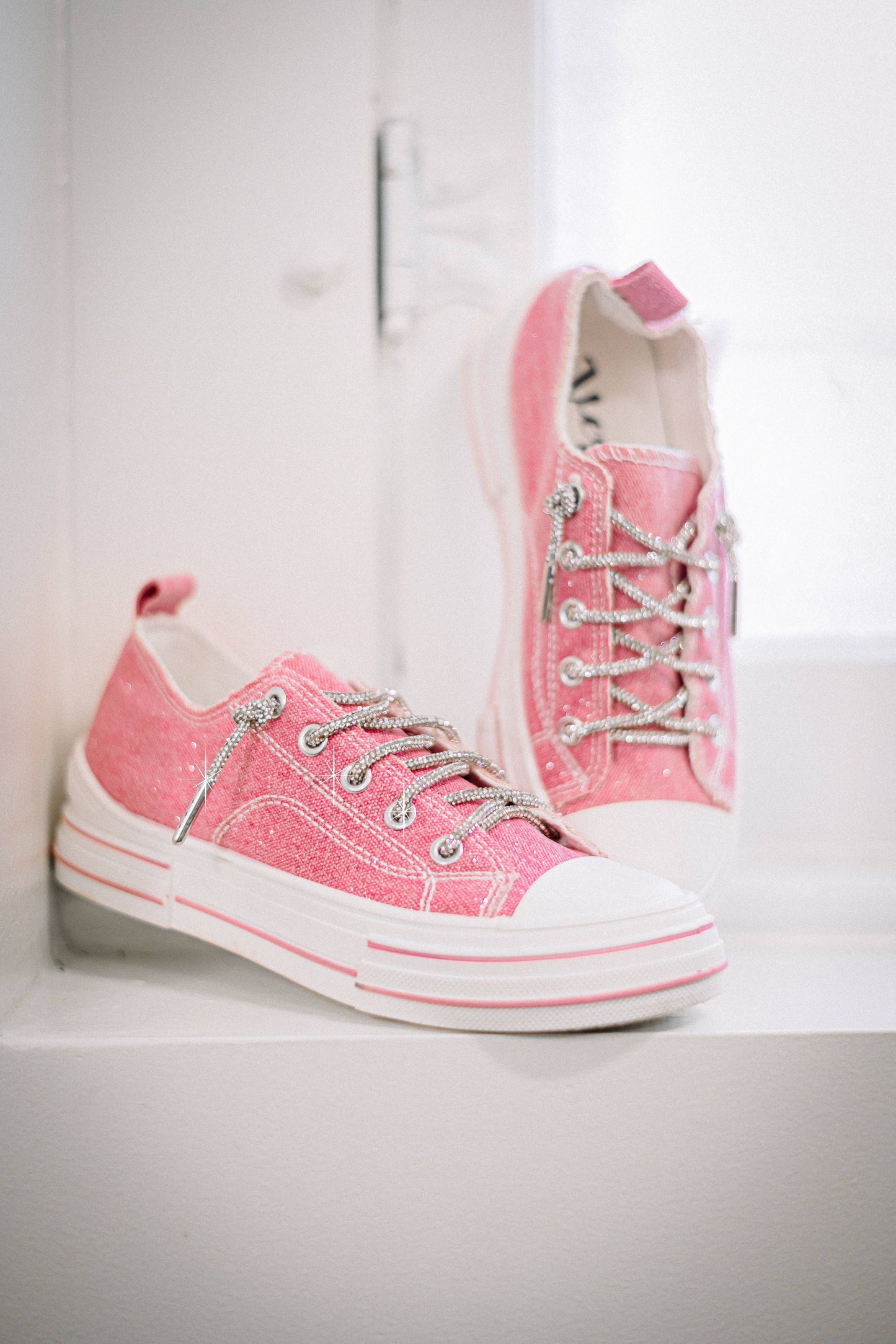 Aman Sparkle Our # 1 selling sneaker in an updated sparkle