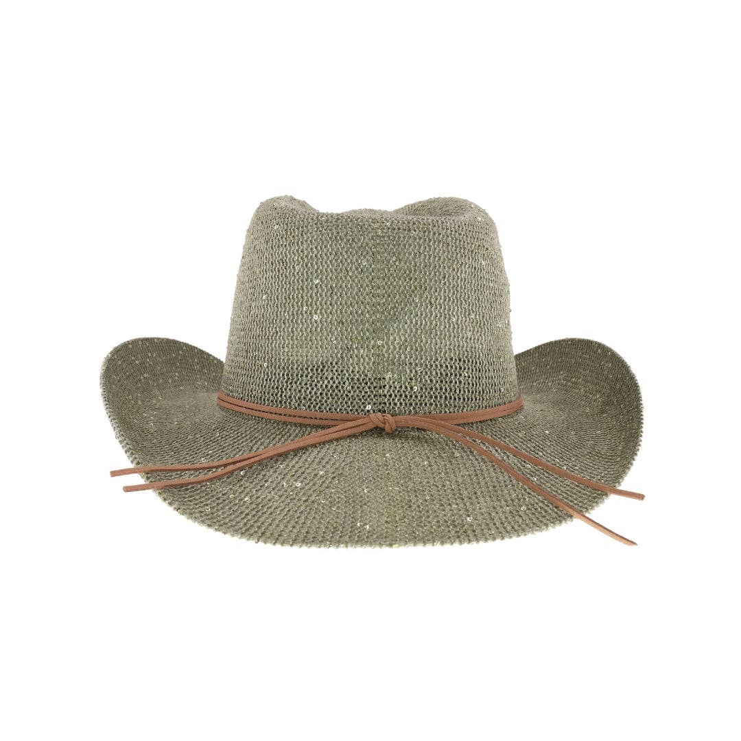 Vegas Sequin Cowboy Hat