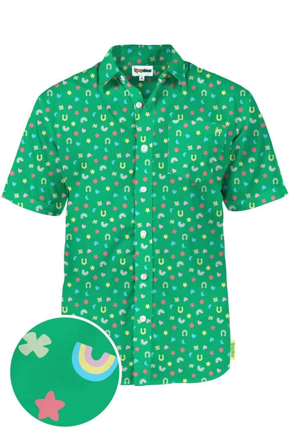 Men's Lucky Charms St. Patrick's Day Hawaiian Shirt