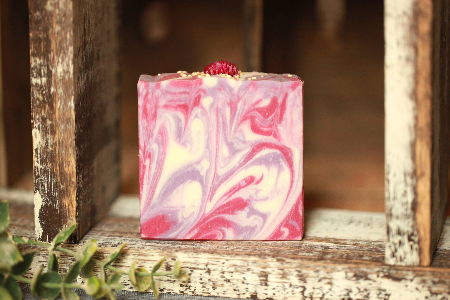 Black Raspberry Vanilla Artisan Soap, Premium Fragrance