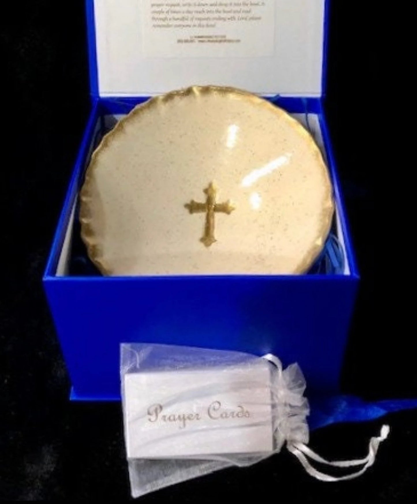 Pottery Prayer Bowl