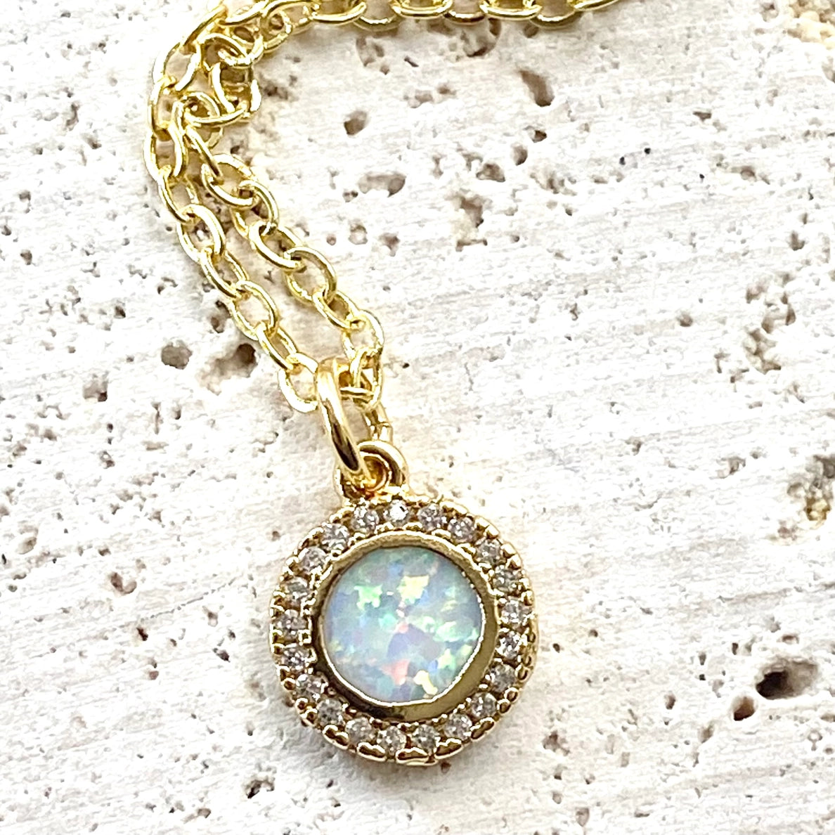 Opal necklace