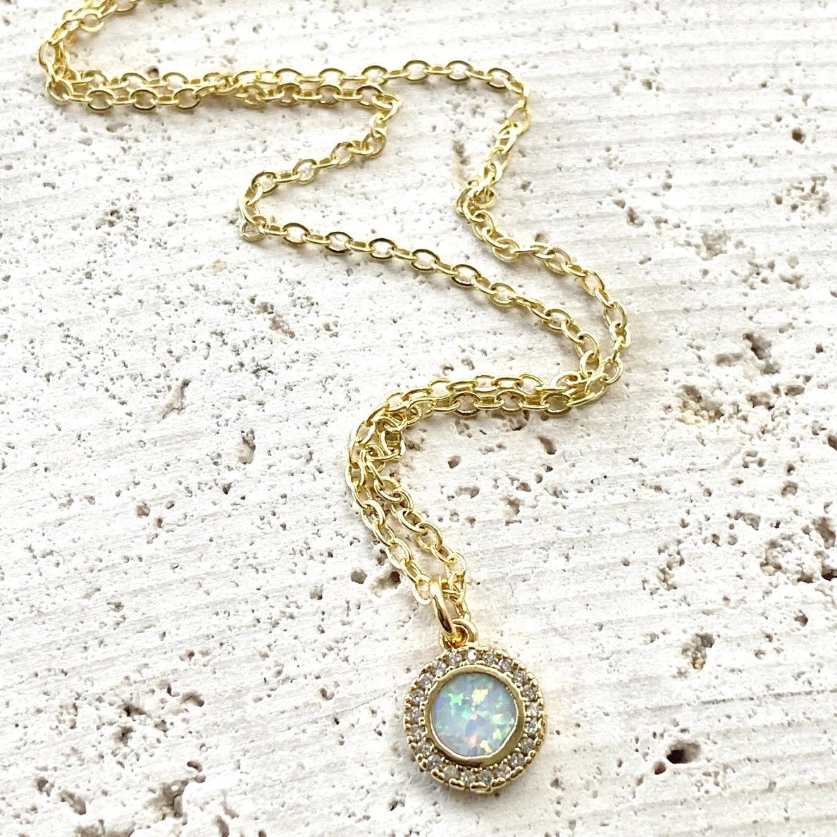 Opal necklace