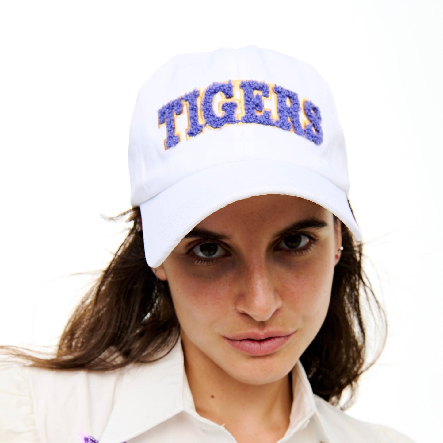 White TIGERS cap