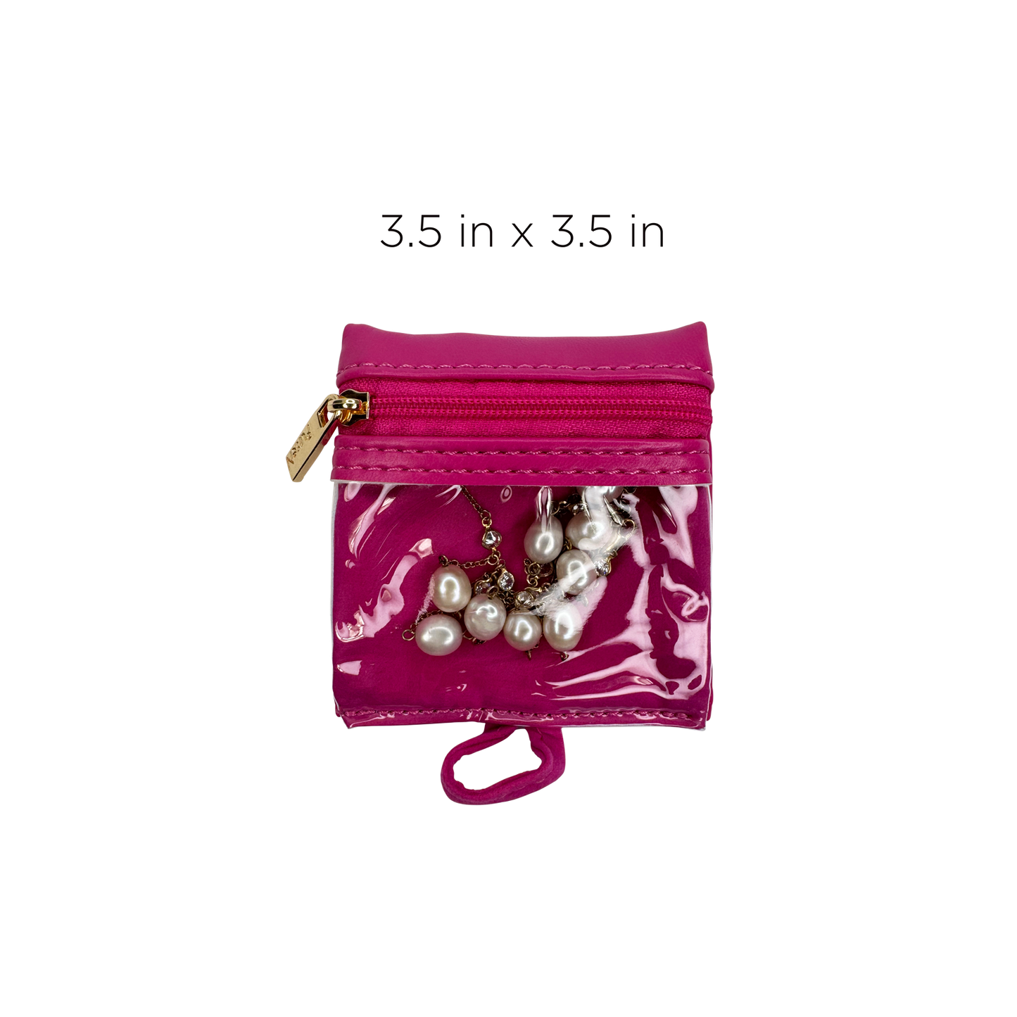 Ultra Jewelry Case - Fuchsia Velvet