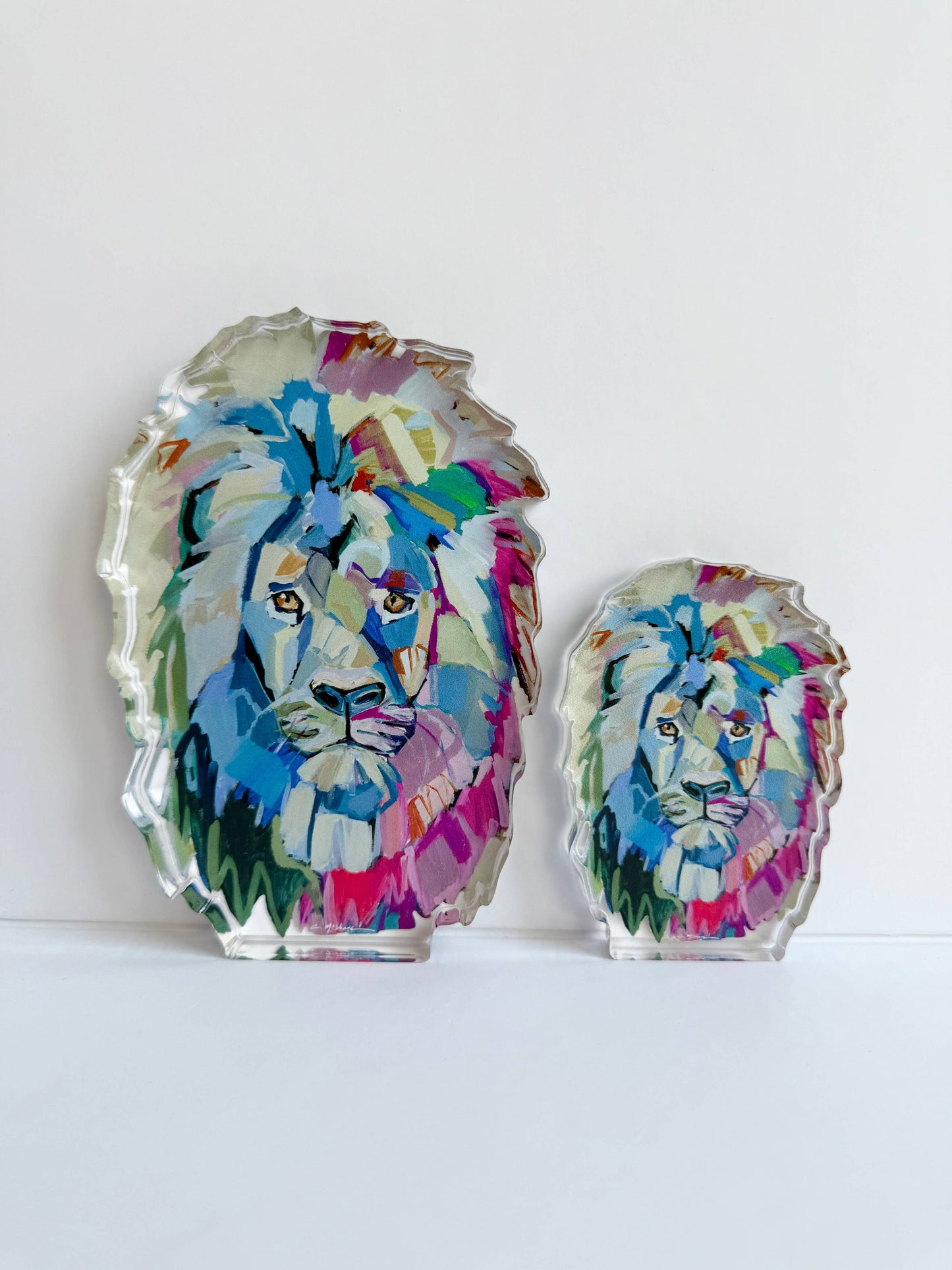 "The Noble Lion" acrylic