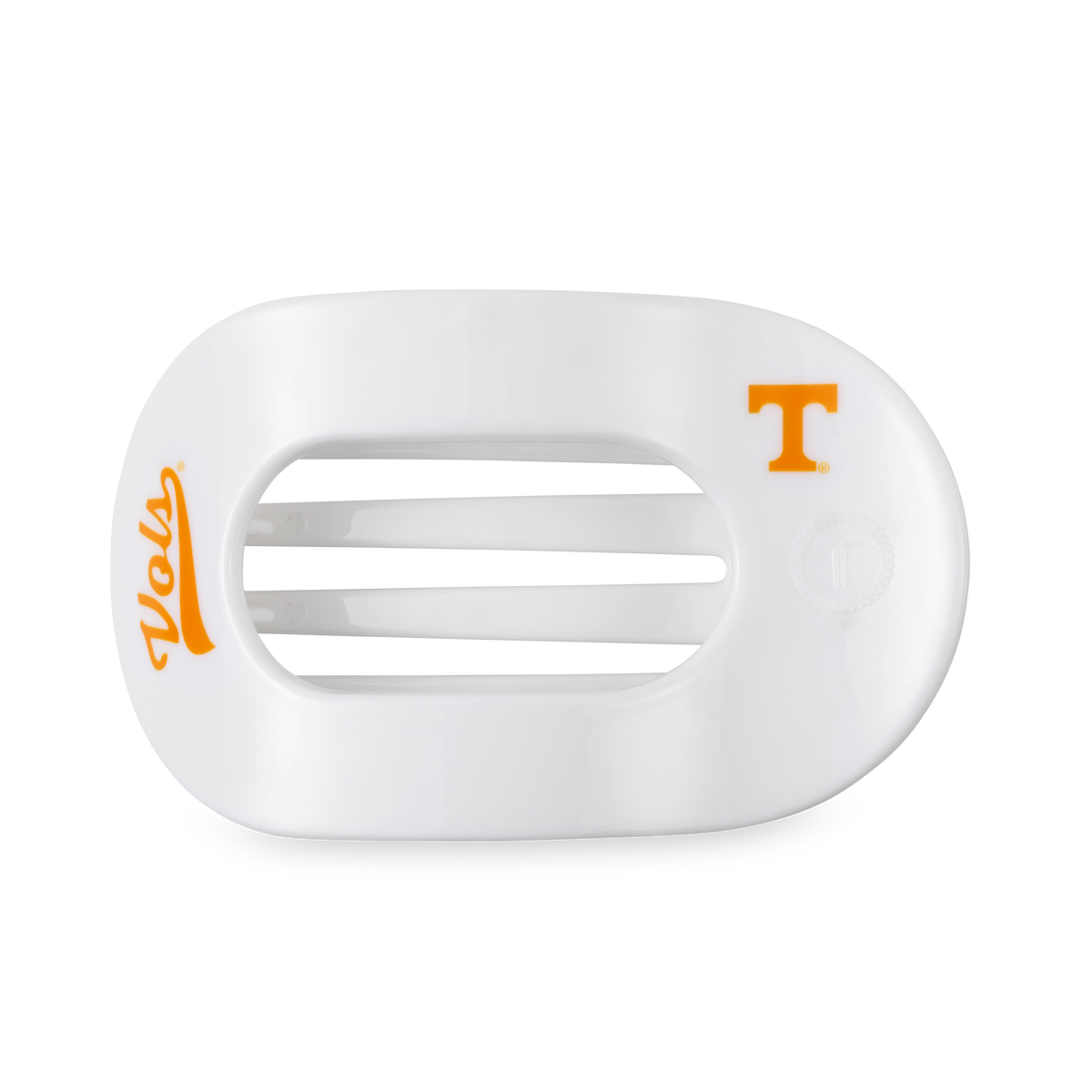 Flat Round Hair Clip | Large | Go Vols!