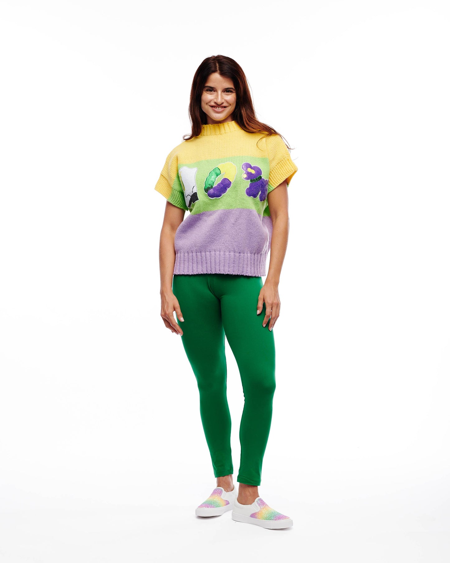 Mardi Gras Icon Sweater