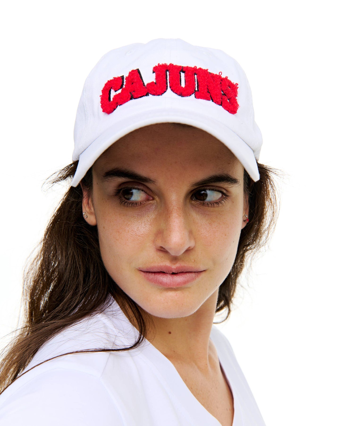 White CAJUNS  baseball cap 