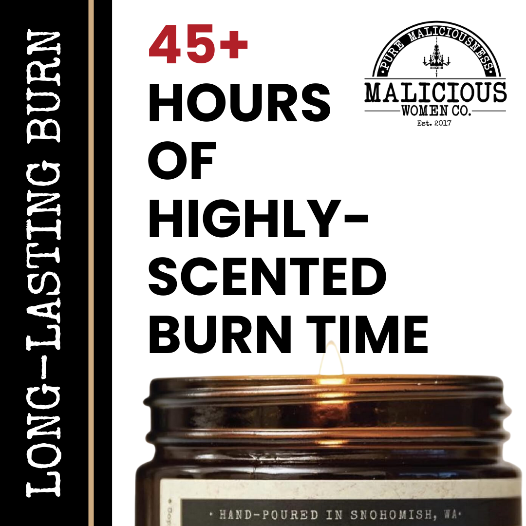 Please Don't Do Meth in Our Bathroom Scent: Mahogany Coconut