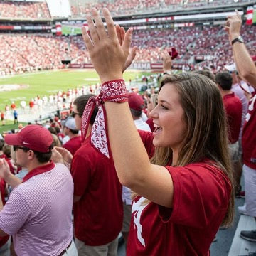 Skinny Scarf – Alabama Crimson Tide