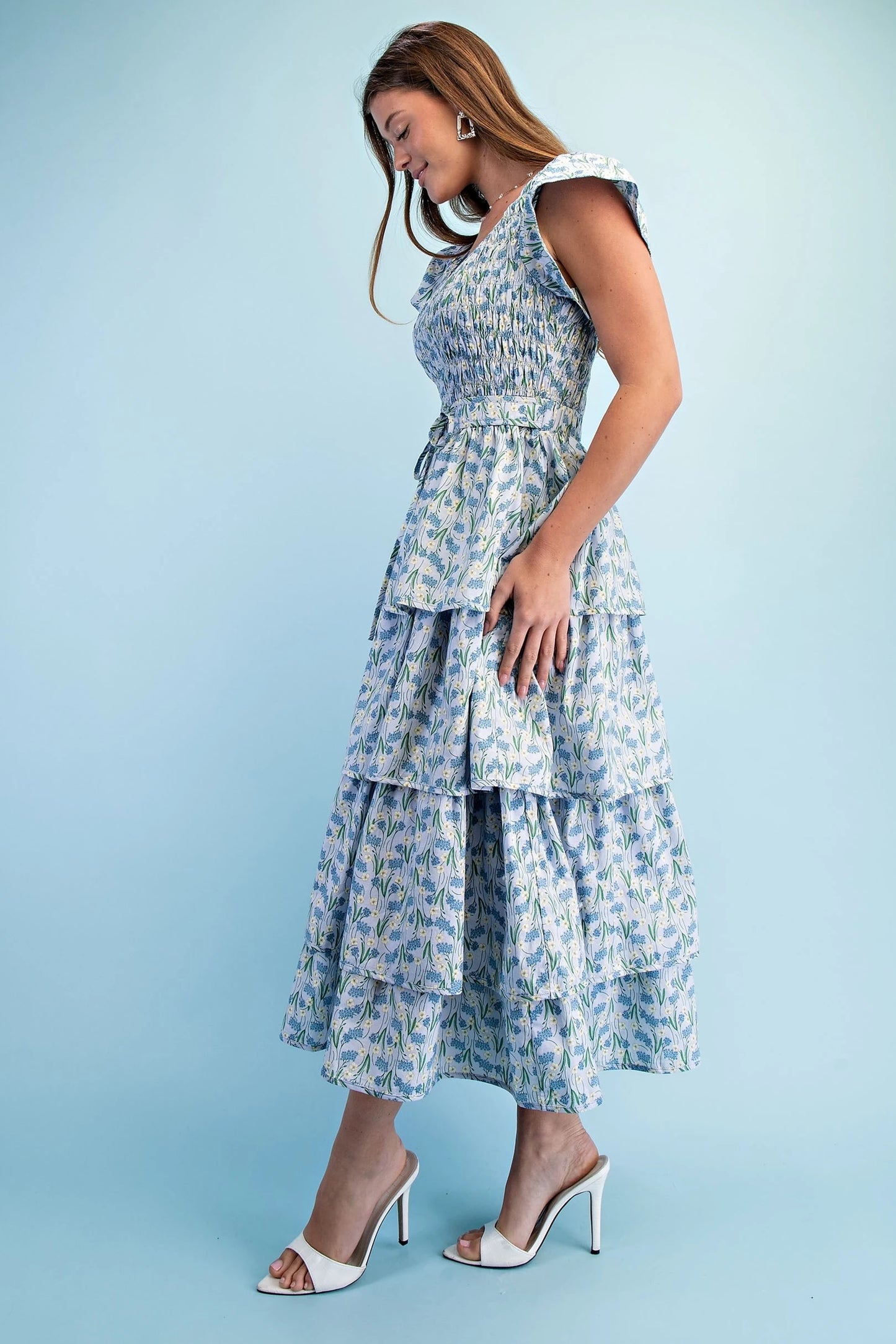 Sunday Brunch Tiered Dress