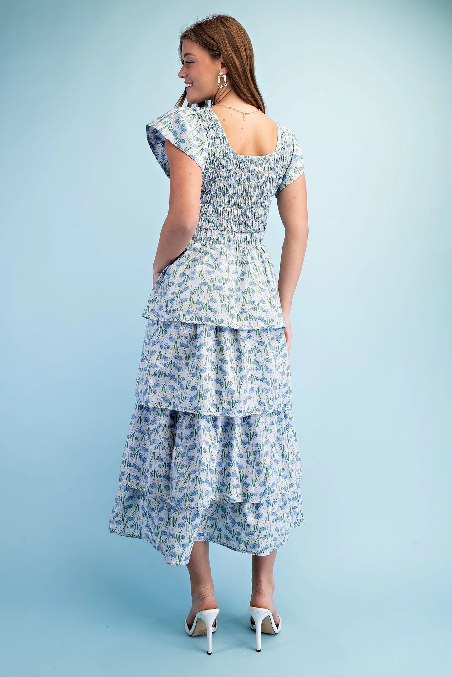 Sunday Brunch Tiered Dress
