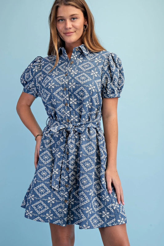 The Charlotte Tie Waist Dress