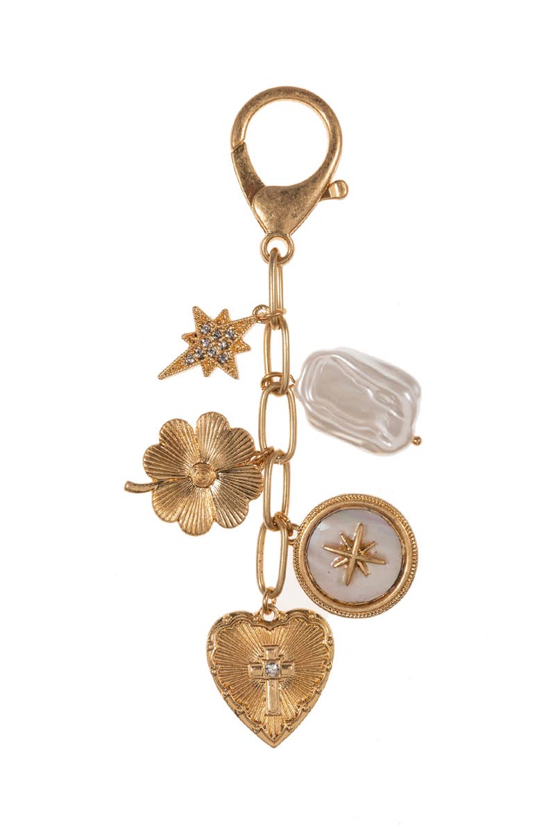 Faith  Bag Charm Keychain