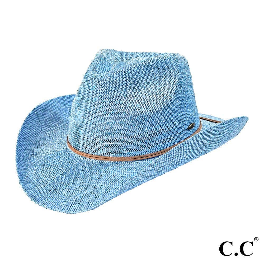 The Dolly Sequin Detail Cowboy Hat