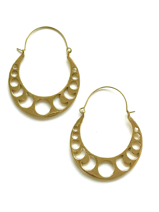 Badia Moon Phases Hoop