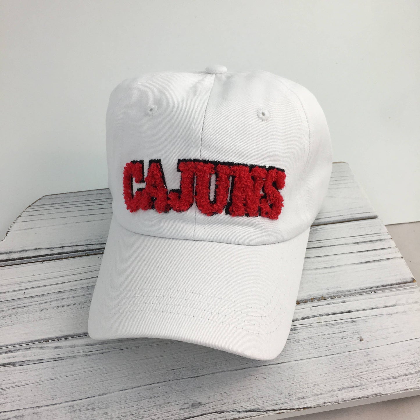 White CAJUNS  baseball cap 