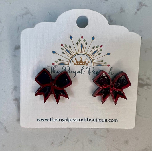 Hawks Bow Stud Earrings